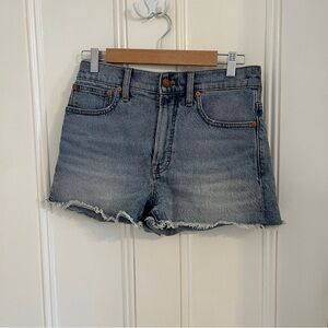 Madewell EUC The Perfect Jean Short Sz 27